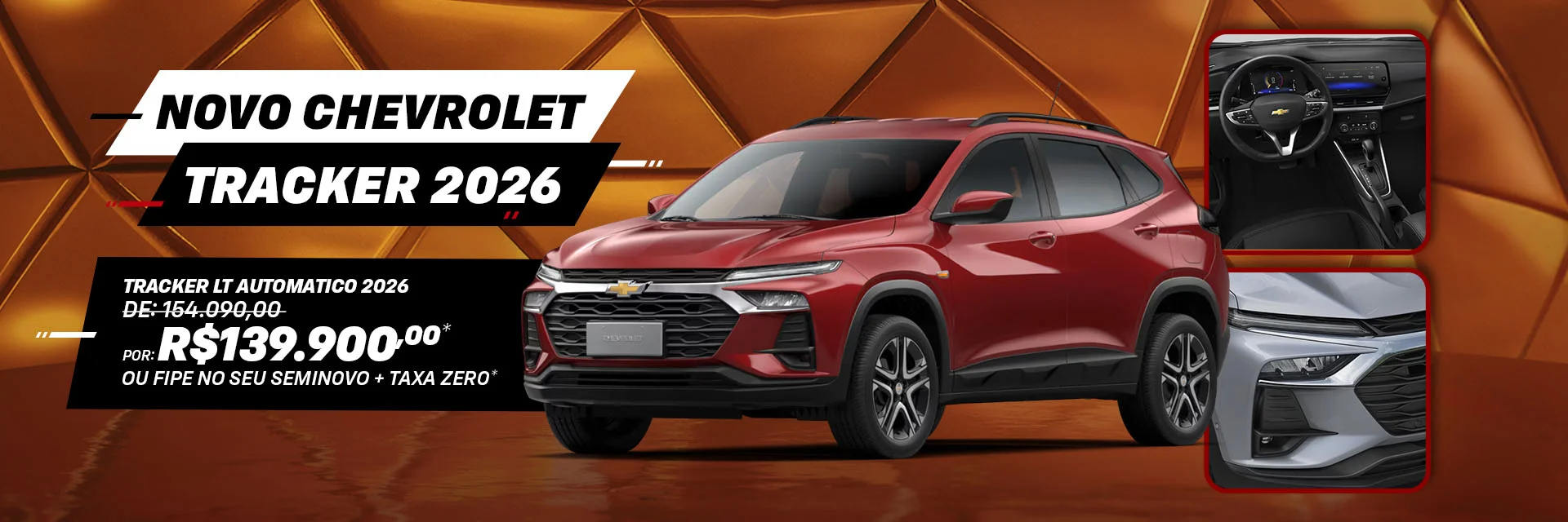 Promoção Novo Tracker LT 2026 | Granleste Chevrolet